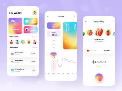 Finance Mobile App Design