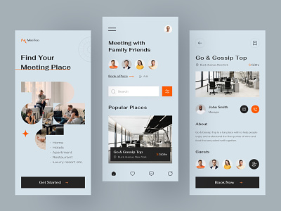 Booking App app app ui appdesign booking app flat booking app flight booking hotel booking hotel booking app ios ios app design mobile app mobile design mobileapp real estate app rent app travel app ui ui design uiux ux