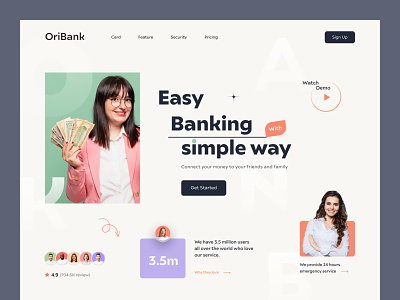 Finance Website Design