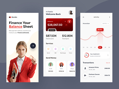 Banking App Design