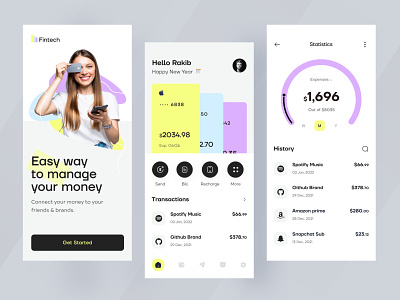 Finance App Design