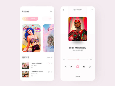 Music Player App UI