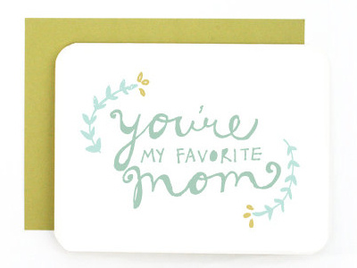 Mother's Day Card card daughter holiday mother