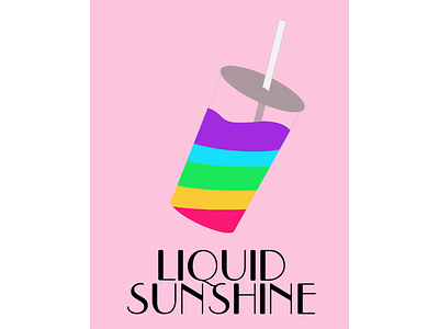 Liquid sunshine // Iced coffee