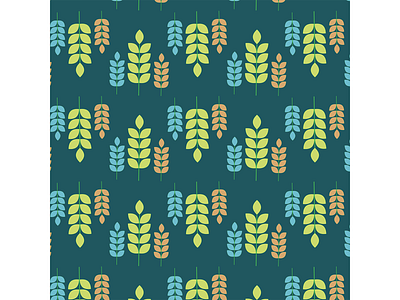 Plant pattern // Scandinavian inspired design graphic design illustration vector