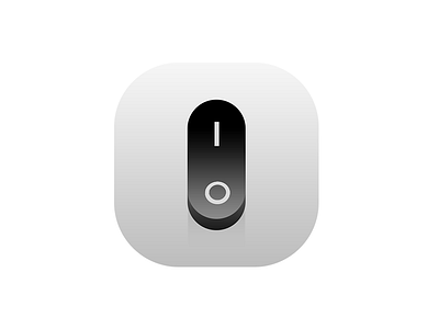 Simple and Flat Switch Button Icon