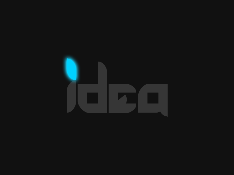 Idea Logo Gif Work gif idea light lightgif logo