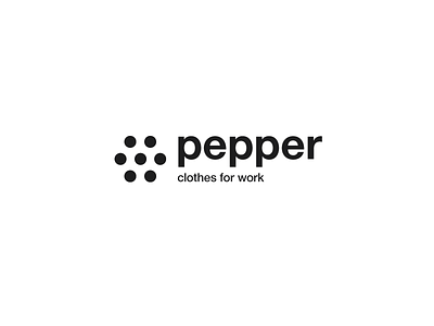 Pepper logo logo pepper rounds work clothes