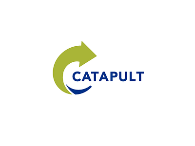 Catapult arrow catapult logo