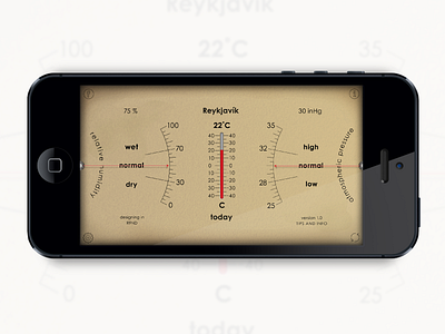 Analog Weather Station