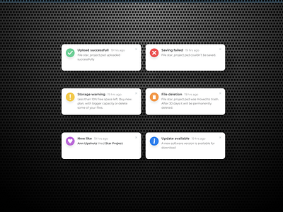 Notifications | Dailyui049 dailyui dailyui049 notification notifications