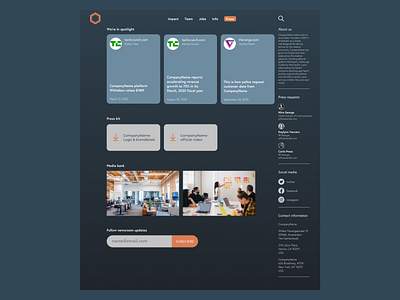 Press page | Dailyui051 company dailyui dailyui051 newsroom press press kit press page