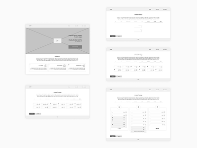 Wireframes (UX)