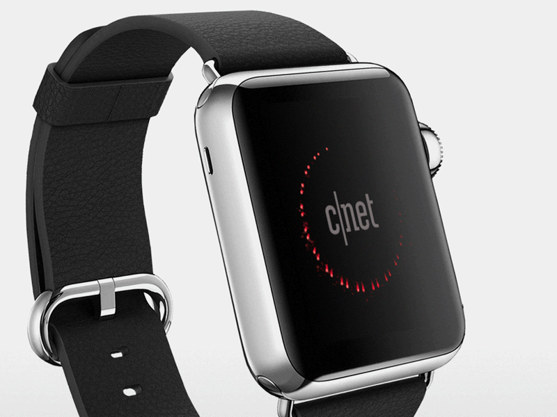 CNET Apple Watch Loader animated apple watch cnet gif loader spinner watch wearables