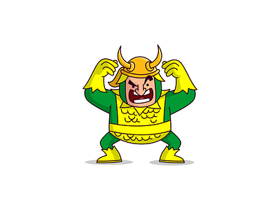 God of Mischief cartoon character cute illustration loki marvel mascot mischief namilurihas simple sticker thor