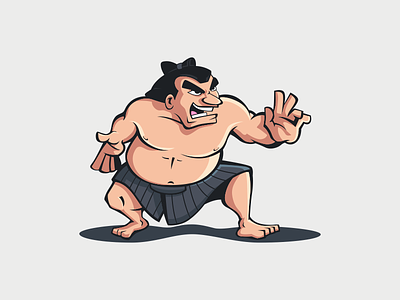Sumo Wrestler fighter japan martial art mascot namilurihas sumo traditional wrestler
