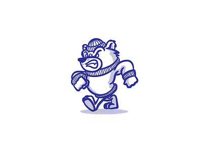 Bearrrrrrrrrrgh. bear classic college mascot football for sale logo mascot proud sticker vintage sport walk