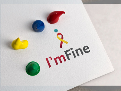 I M Fine design graphic illustratour logo
