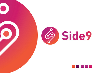 Side9 brand creative design designinspiration ekramy graphic graphicdesign illustrator logo logodesinger typography