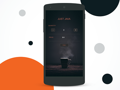 JustJava apps design mobile