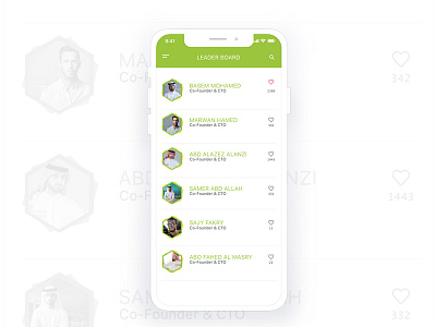 Leader Board dailyui ui