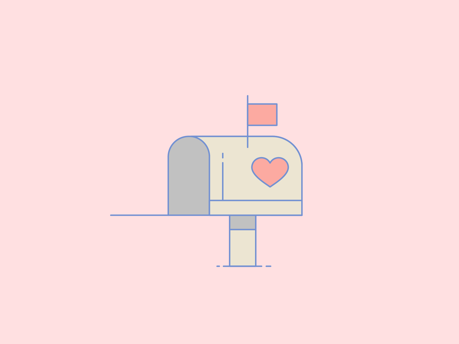 Celebrate Love | Weekly Warm-Up after effects envelope hearts illustrator love mailbox valentine day weekly warm up