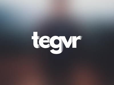 tegvr.com branding design logo logodesign logotype minimalist personalbranding typogaphy
