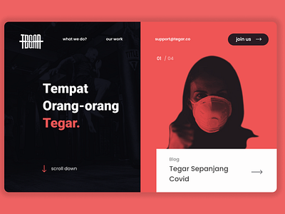 TEGAR.CO : Tempar Orang-orang Tegar.