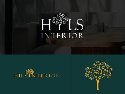 Hils Interior Logo Design branding interior logo logotype