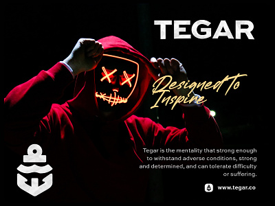 TEGAR : Logo Presentation branding logo logodesign logotype