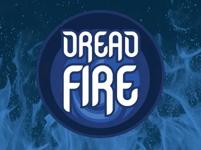 Dreadfire logo branding design logo