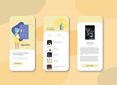 The best way to buy books app app design branding design editorial editorial design illustration library library app ui ui design ux ux design
