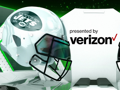 New York Jets 3danimation 3dmodel 3dmodeling animation fanprompts football sports sports branding sports design ui ux