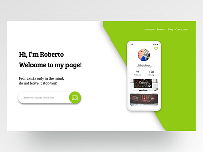 Portfolio Landing Page