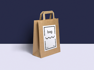 Bag mockup bag mockup paper bag template