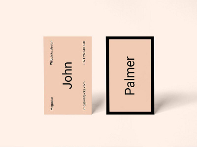 Palmer - Realistic Freebie Business Card Mockup business card mockup busuniss car free freebie freeby mockup template