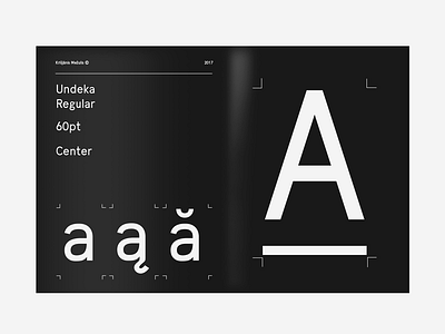 Undeka Typeface