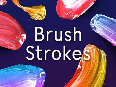 Paint Brush Strokes