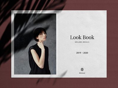 Lookbook Template .ai book classic contemporary design fashion look lookbook minimal minimalism print template