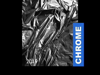 Chrome Foil Poster