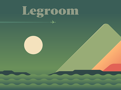 Legroom Concept Branding app branding design illustration ios ipad iphone vector