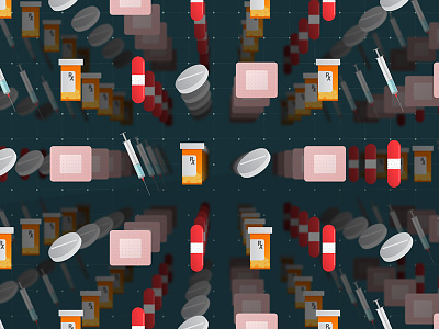 Drugs design drugs illustration medical motion design styleboard