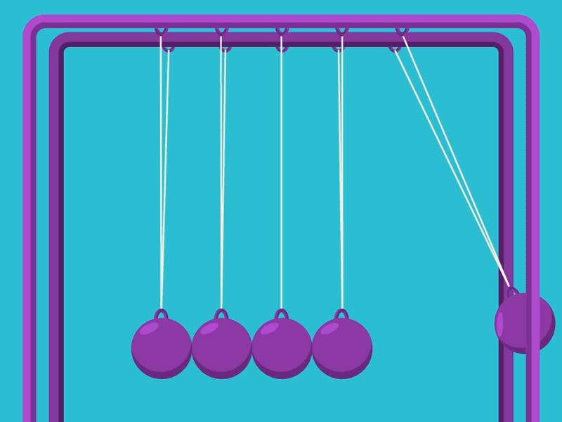 Newtons Cradle Pause Fest by Speakeasy Collective on Dribbble