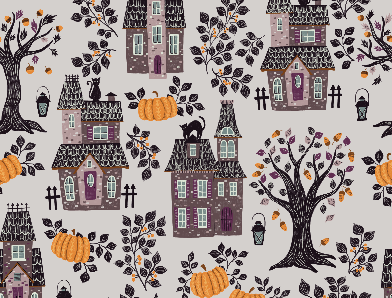 Haunted Village by Yuan Xu on Dribbble