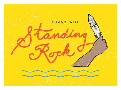 I stand with Standing Rock