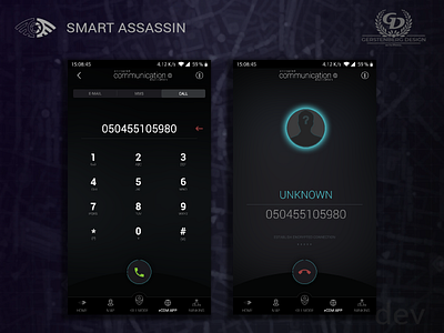 Smart Assassin Mobile Game - eCOM4 Phone Call - Communication