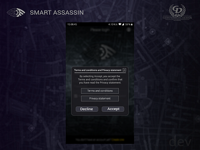 Smart Assassin Mobile Game -  PopUp