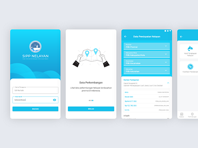 UI Design SIPP Nelayan App