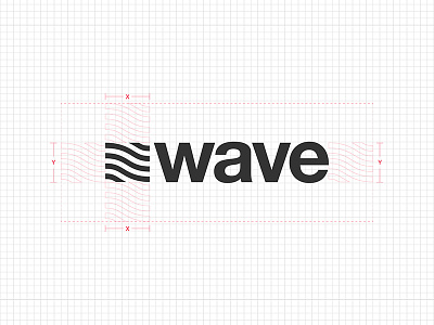 Wave Id Grid branding logo typography