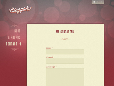 Bloggah! Spip Theme - Contact page